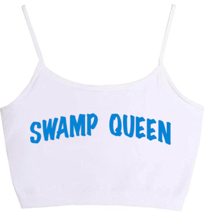 Swamp Queen Seamless Crop Top (Available in 2 Colors)
