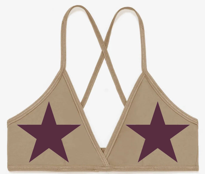 Stars Crossback Bralette (Available in 2 Colors)