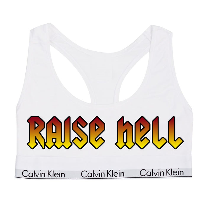 Raise Hell Cotton Bralette (Available in 2 Colors)