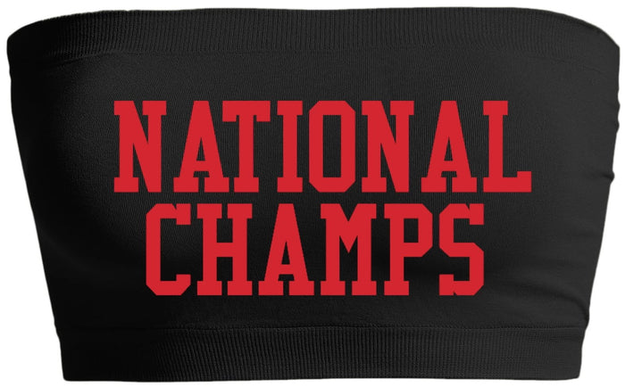 National Champs Seamless Bandeau (Available in 2 Colors)