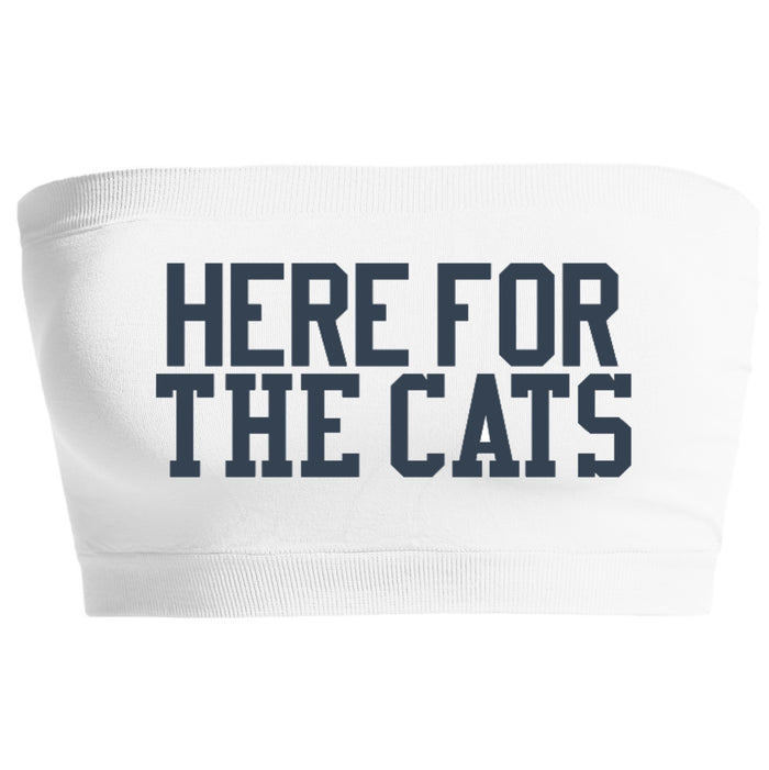 Here For The Cats Seamless Bandeau
