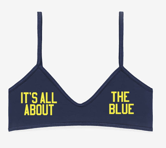It's All About The Blue Bralette (Available in 2 Colors)