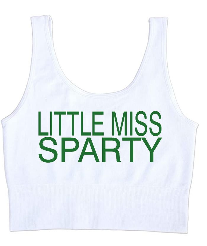 Little Miss Seamless Ribbed Tank Crop Top