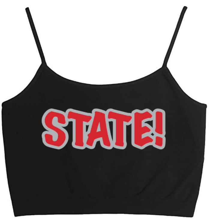 State! Seamless Crop Top (Available in 2 Colors)