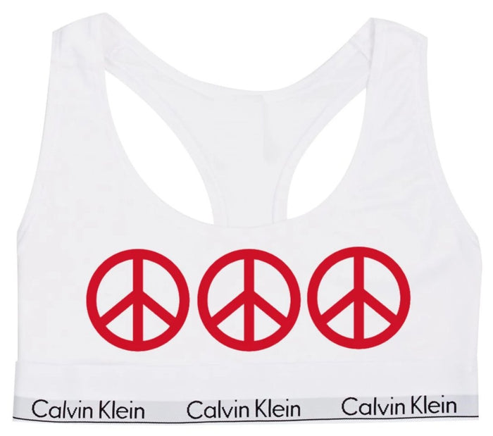Peace Cotton Bralette (Available in 2 Colors)