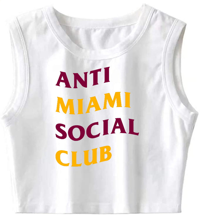 Social Club The Ultimate Sleeveless Crop Top