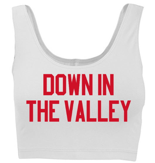 Down In The Valley Tank Crop Top (Available in 2 Colors)