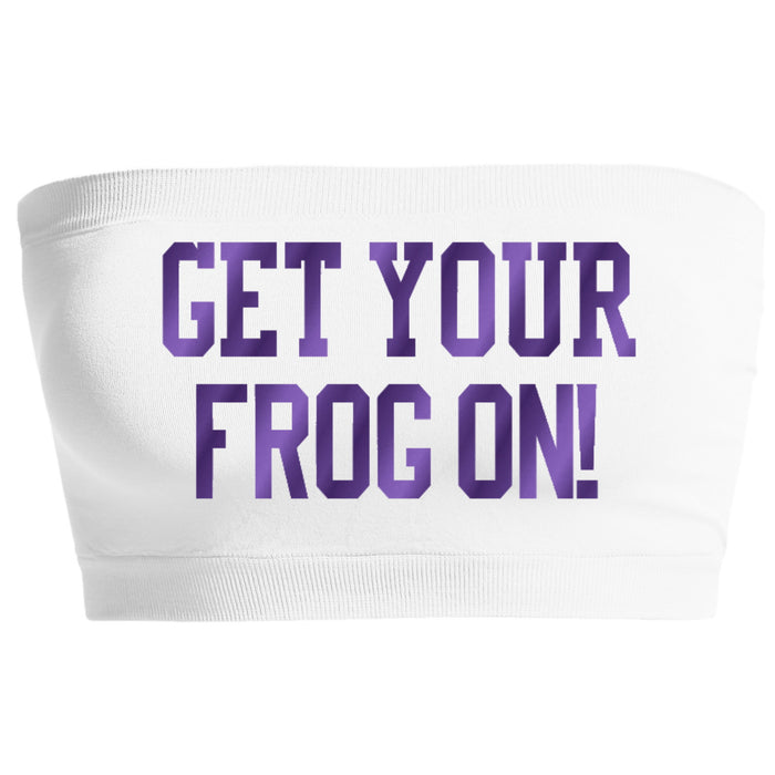 Get Your Frog On! Seamless Bandeau (Available in 2 Colors)