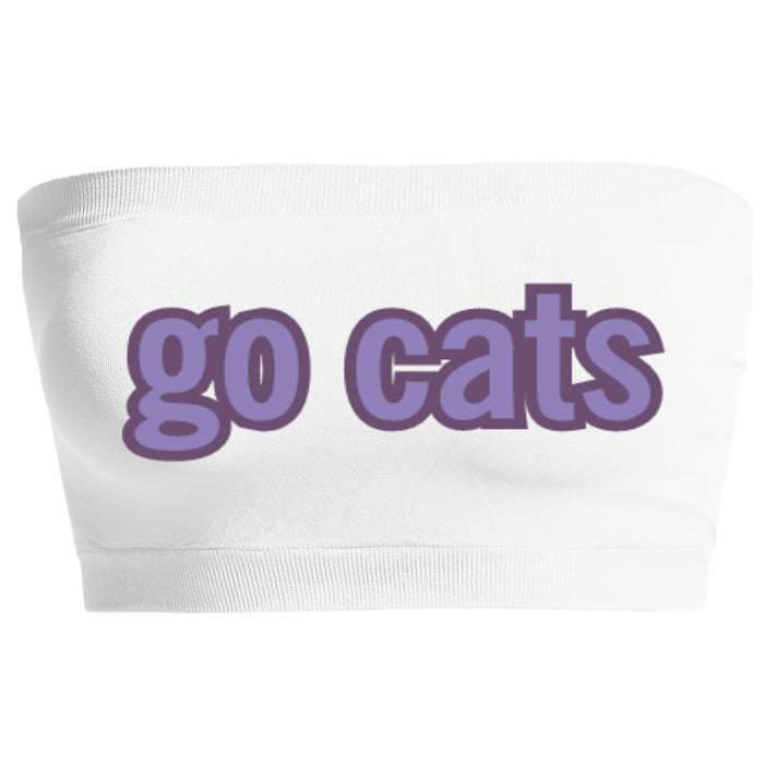 Go Cats Seamless Bandeau (Available in 2 Colors)