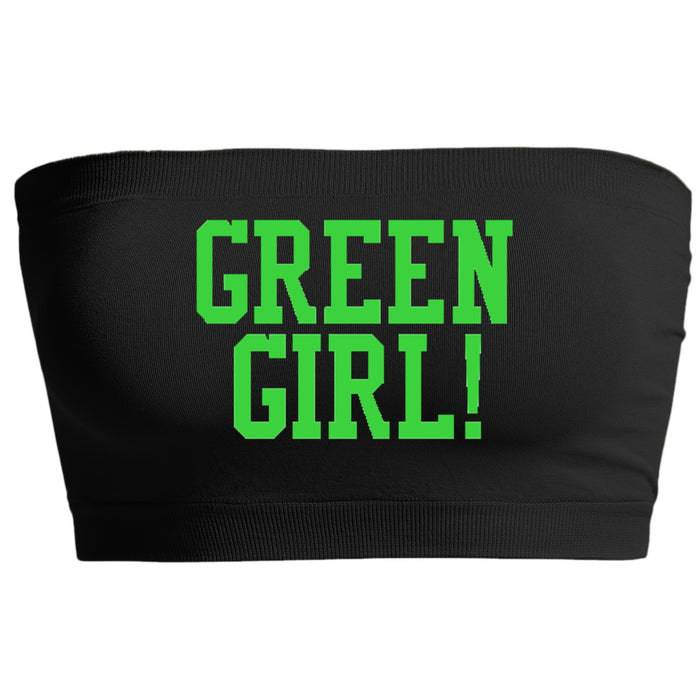 Green Girl! Neon Seamless Bandeau (Available in 2 Colors)