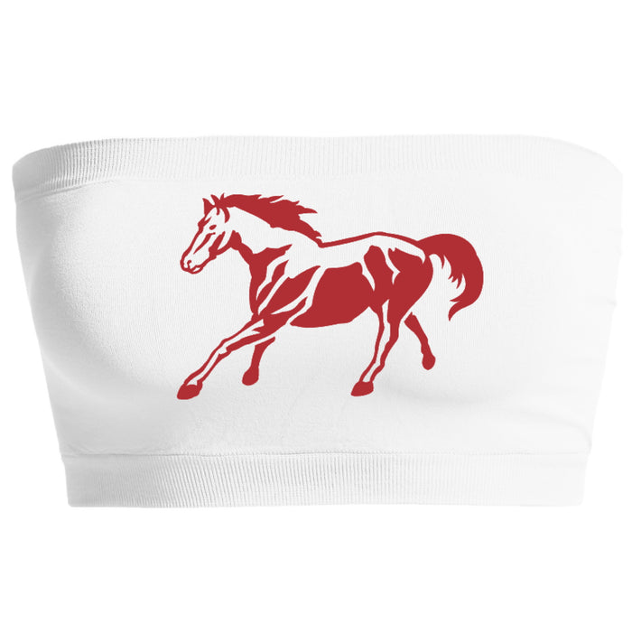 Giddy Up! Glitter Seamless Bandeau (Available in 2 Colors)