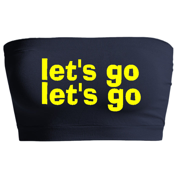Let's Go Let's Go Neon Seamless Bandeau (Available in 2 Colors)