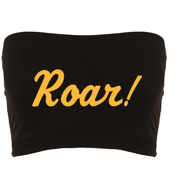 Roar! Seamless Crop Tube Top (Available in 2 Colors)