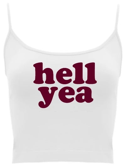 Hell Yea Seamless Crop Top