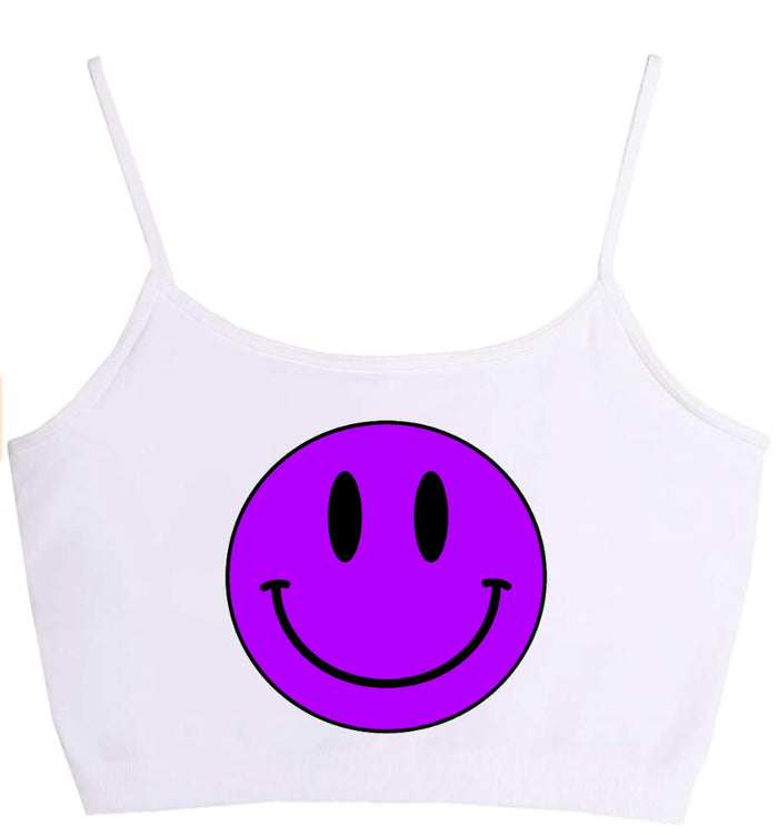 Happy Game Day Seamless Crop Top (Available in 2 Colors)