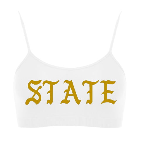 State Seamless Spaghetti Strap Super Crop Top (Available in 2 Colors)