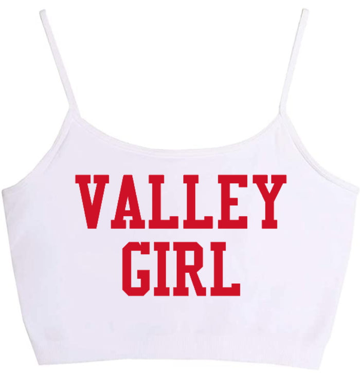 Valley Girl Seamless Crop Top (Available in 2 Colors)