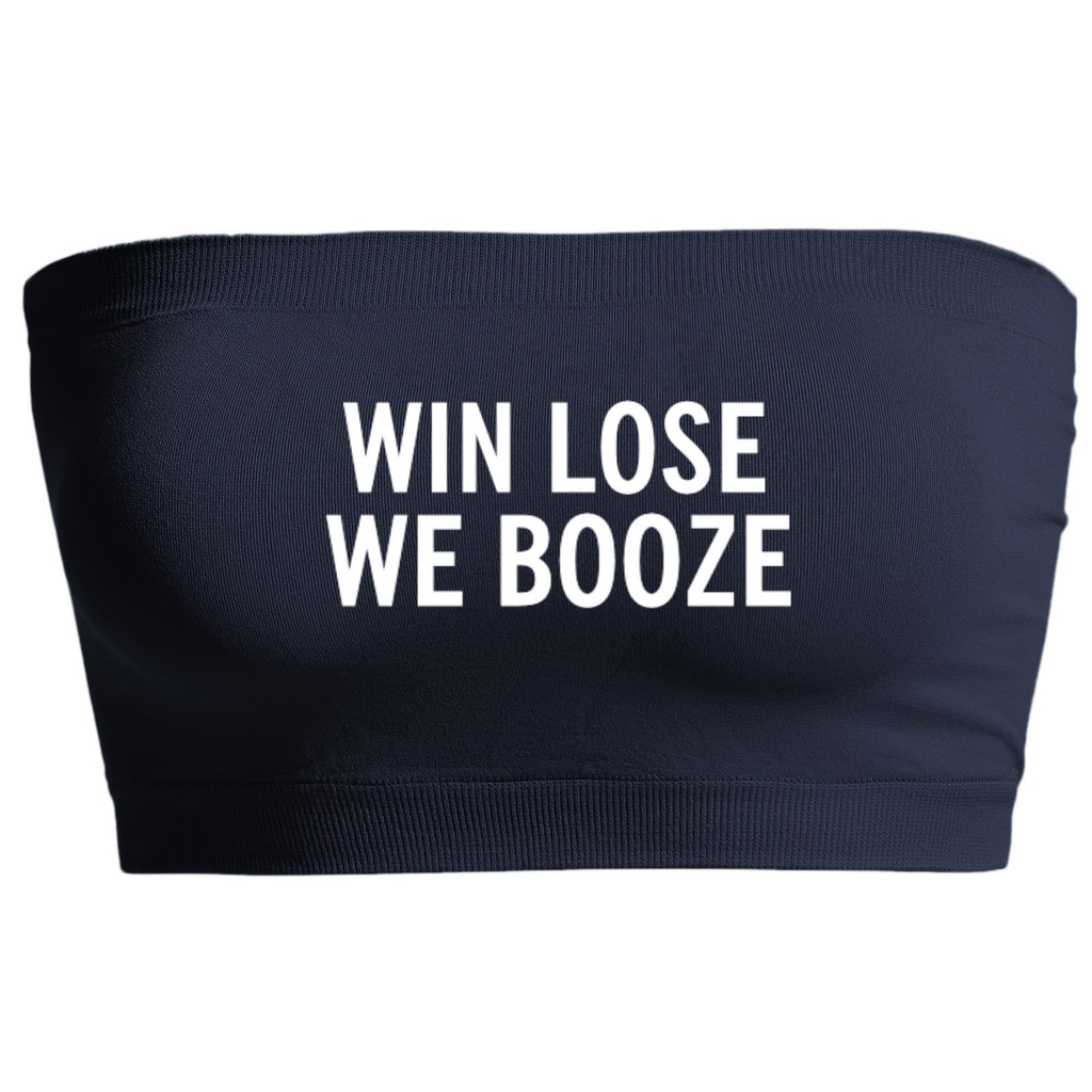 Win Lose Seamless Bandeau (Available in 2 Colors)