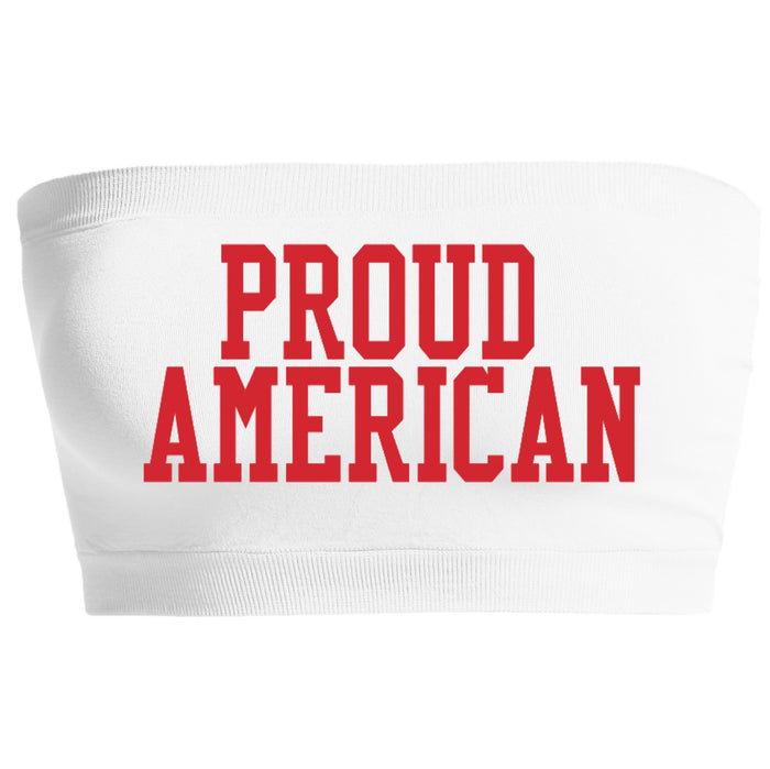 Proud American Seamless Bandeau (Available in 2 Colors)