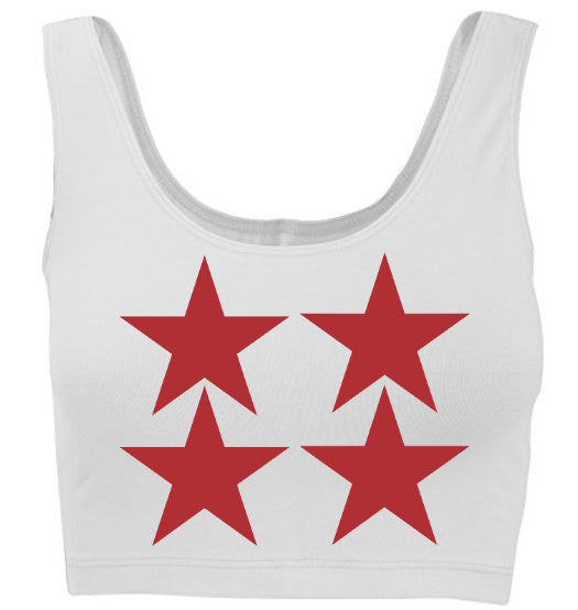 Seeing Stars Tank Crop Top