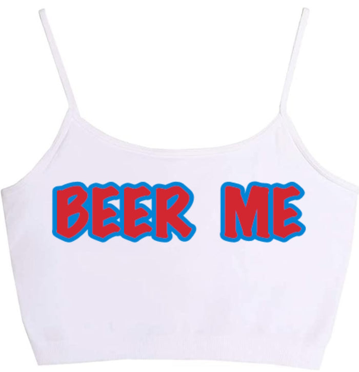 Beer Me Seamless Crop Top (Available in 3 Colors)