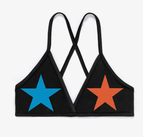 Stars Crossback Bralette (Available in 2 Colors)