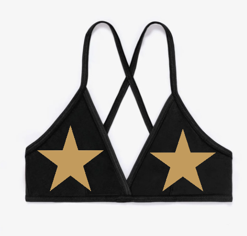 Stars Crossback Bralette (Available in 2 Colors)