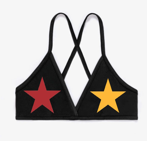 Stars Crossback Bralette (Available in 2 Colors)