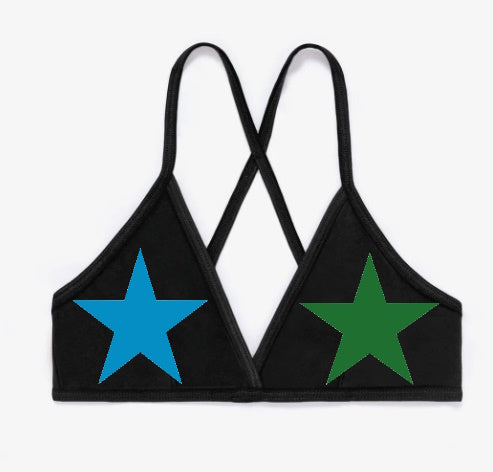 Stars Crossback Bralette (Available in 2 Colors)