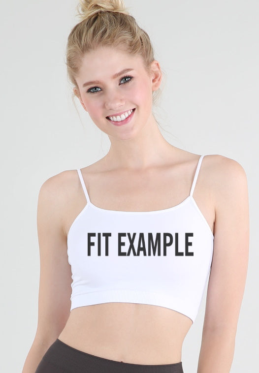 We The People Seamless Crop Top (Available in 2 Colors)