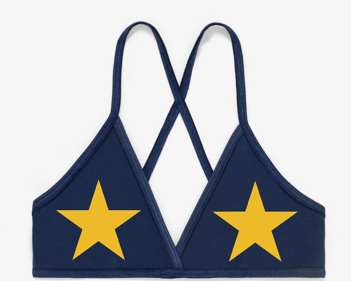 Stars Crossback Bralette (Available in 2 Colors)