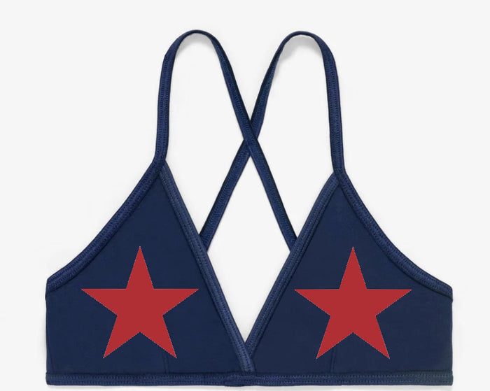 Stars Crossback Bralette (Available in 2 Colors)