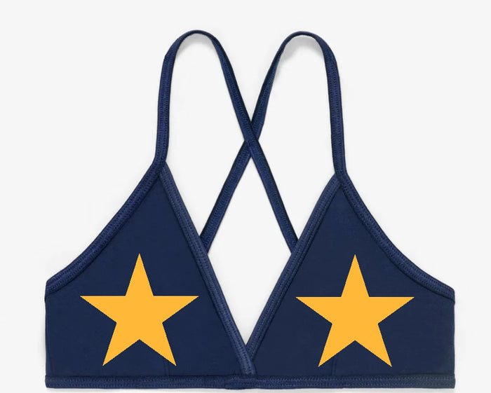 Stars Crossback Bralette (Available in 2 Colors)