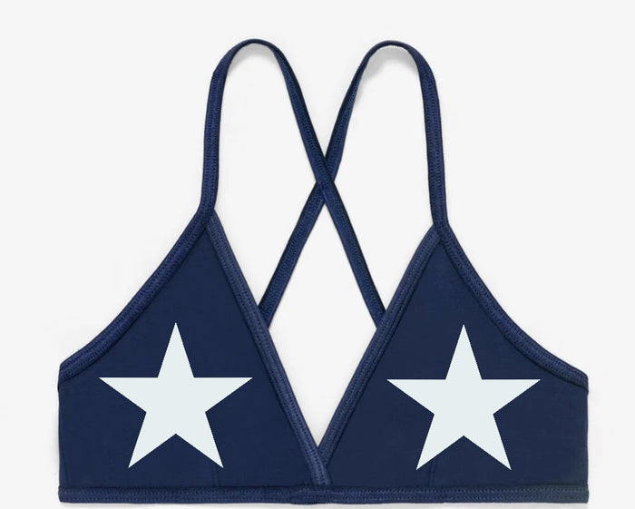 Stars Crossback Bralette (Available in 2 Colors)