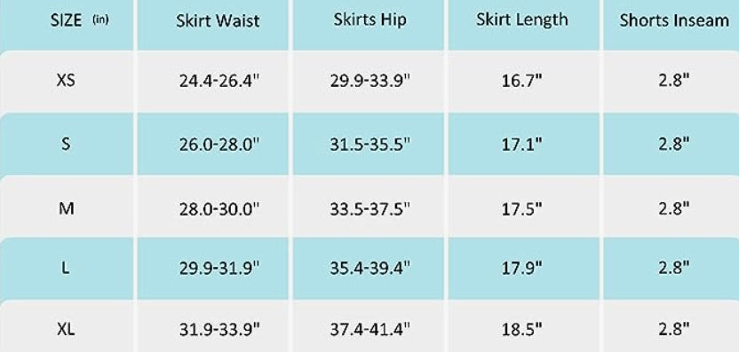 White Flowy Pleated Skort