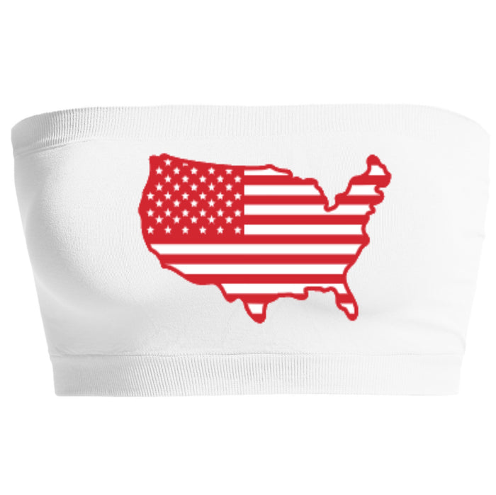 The United States of America Seamless Bandeau (Available in 3 Colors)