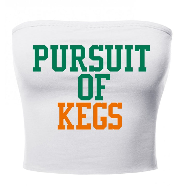 Pursuit Of Kegs Tube Top (Available in 2 Colors)