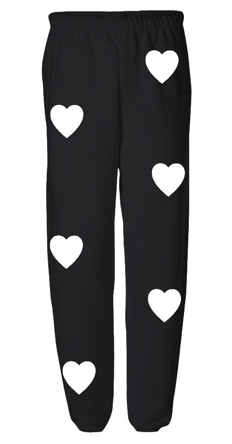 Wild At Heart Black Sweats