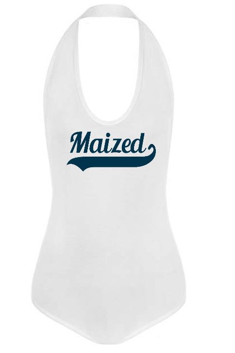 Maized Halter Bodysuit