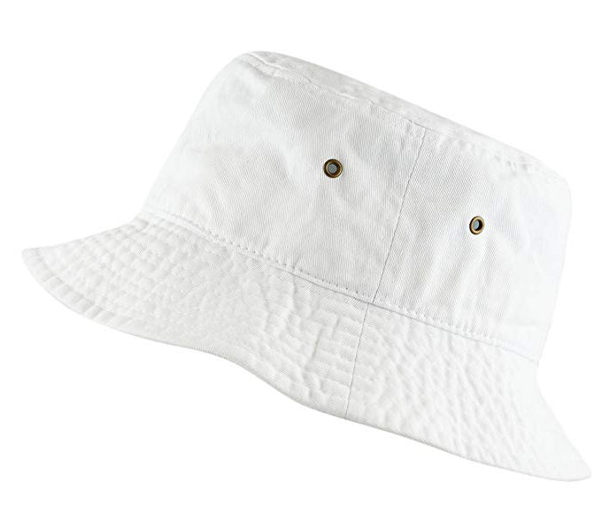 White Bucket Hat