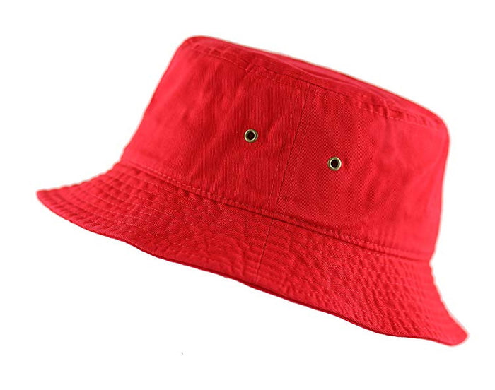 Red Bucket Hat