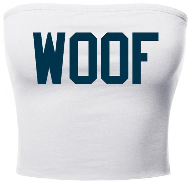 Woof Cotton Tube Top