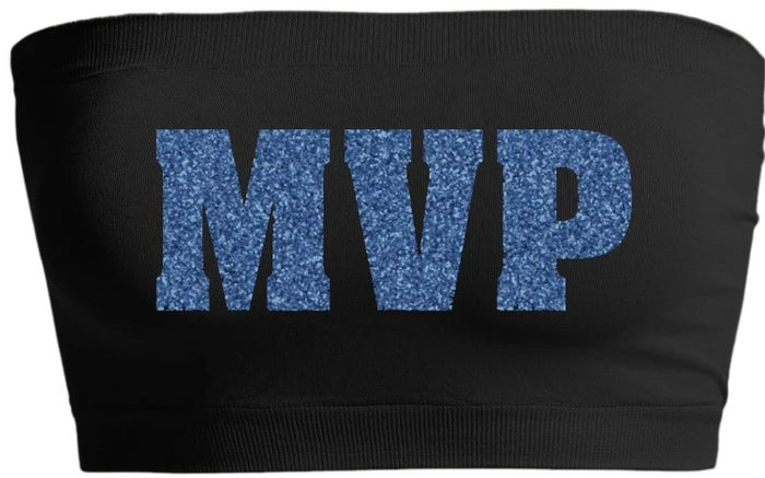 MVP Glitter Seamless Bandeau (Available in 2 Colors)