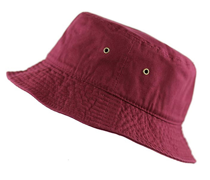 Maroon Bucket Hat