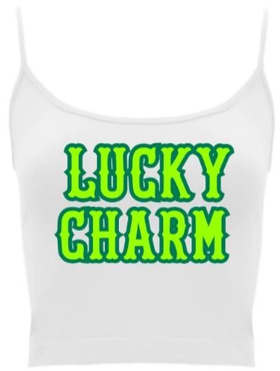 Lucky Charm Seamless Crop Top Available in 2 Colors Gameday Bae
