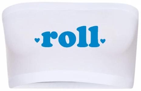 Roll Hearts Seamless Bandeau