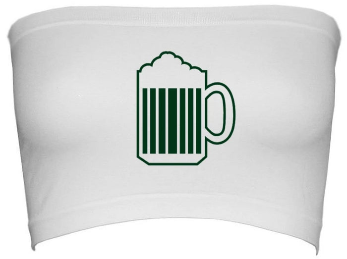 Green Beer Seamless Bandeau (Available in 2 Colors)