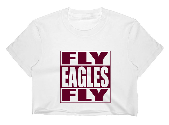 So Fly Raw Hem Cropped Tee (Available in 2 Colors)