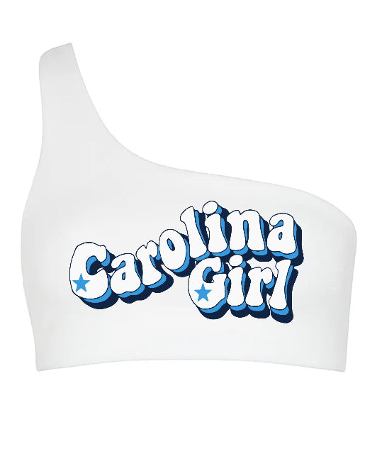 One Of The Girl's Seamless One Shoulder Ribbed Crop Top (Available in 2 Colors)