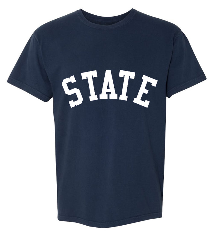 State Crew Neck Tee